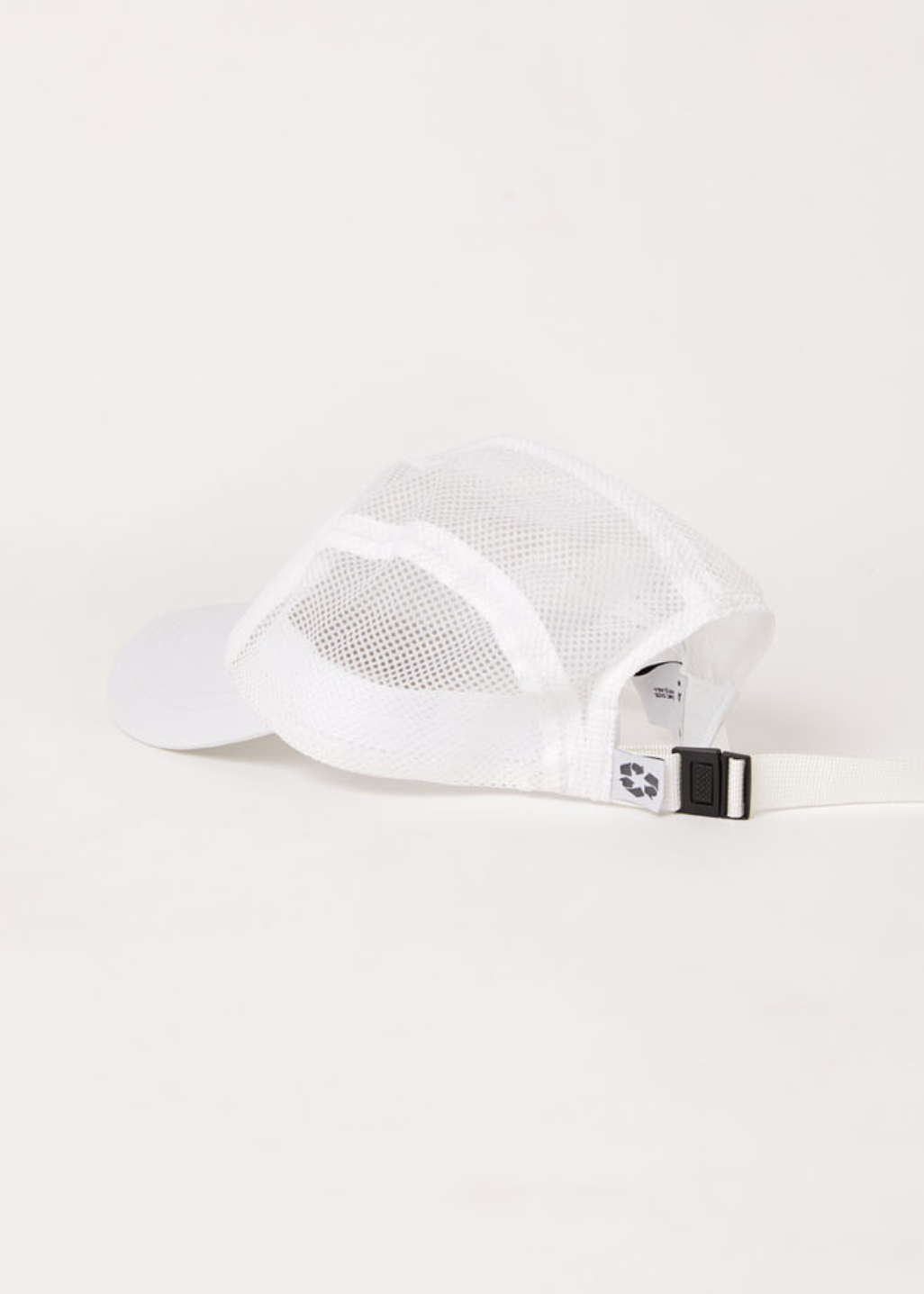 AFENDS Unisex Chromed - 5 Panel Cap - White 