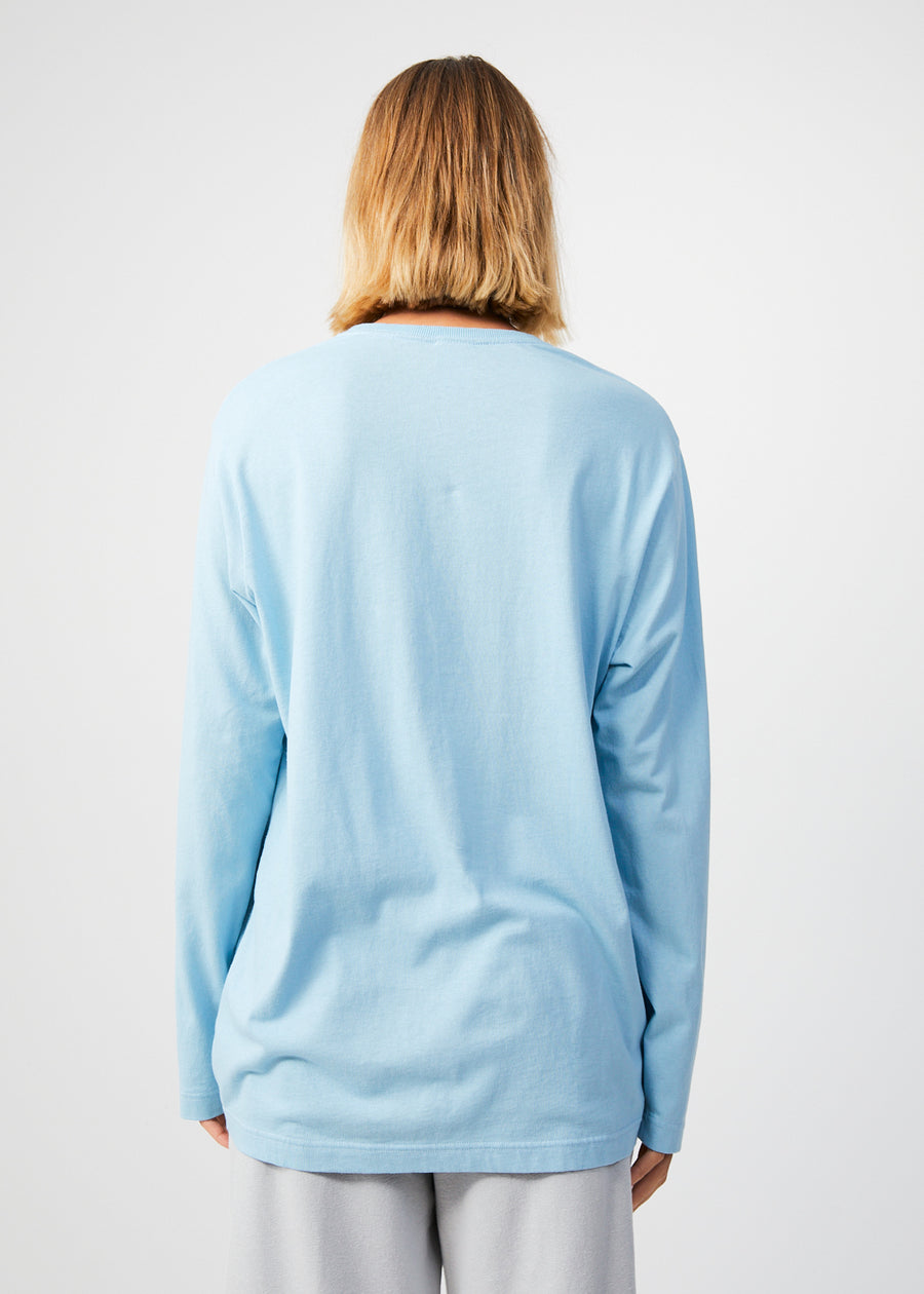 Organic Baby Blue Oversized T-Shirt