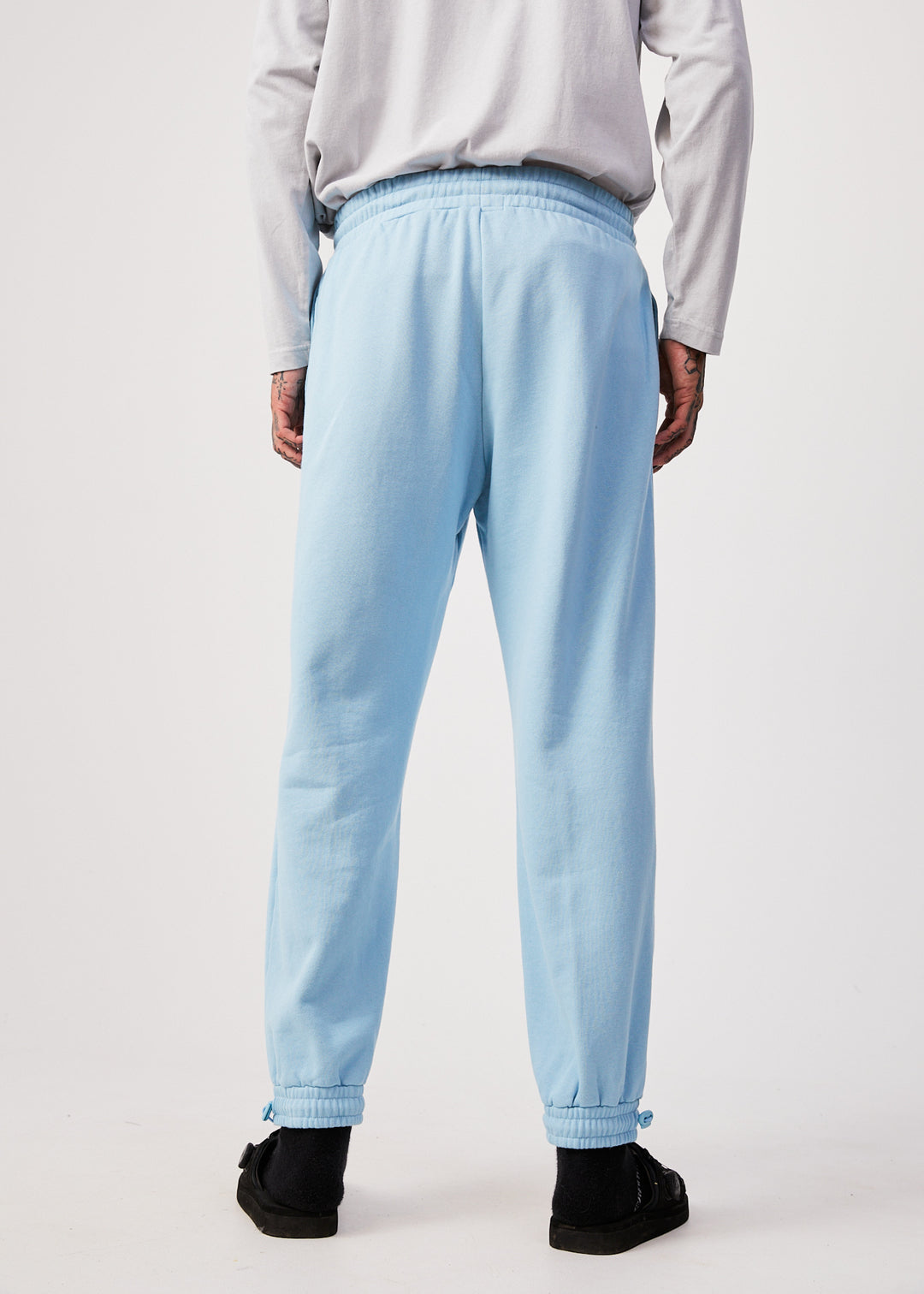 AFENDS Unisex Conditional - Unisex Sweat Pants - Sky Blue 