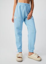 Afends Unisex Conditional - Unisex Organic Sweat Pants - Sky Blue - Afends unisex conditional   unisex organic sweat pants   sky blue 