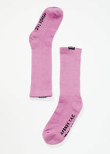 Afends Unisex Everyday - Hemp Crew Socks - Candy - Afends unisex everyday   hemp crew socks   candy a220676 cdy os