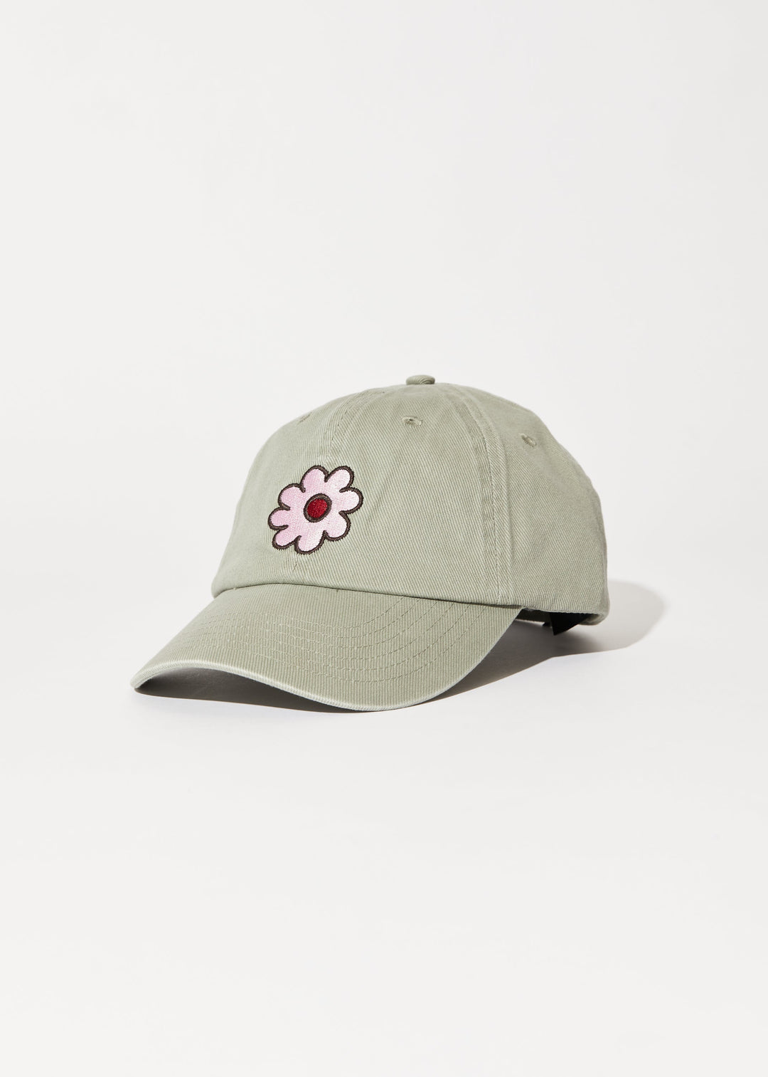 AFENDS Unisex Flower - 6 Panel Cap - Olive A232624-OLV-OS