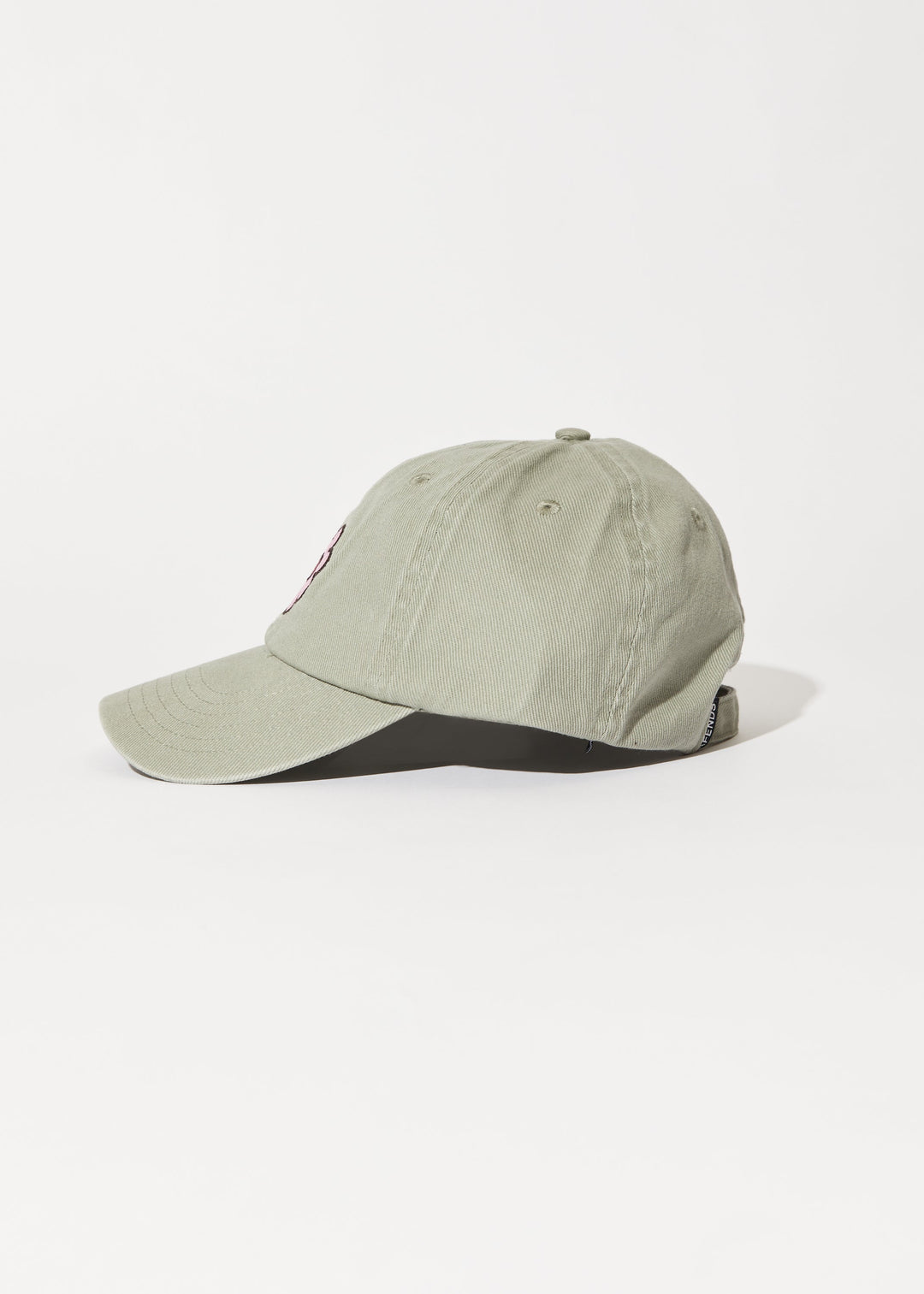 AFENDS Unisex Flower - 6 Panel Cap - Olive 