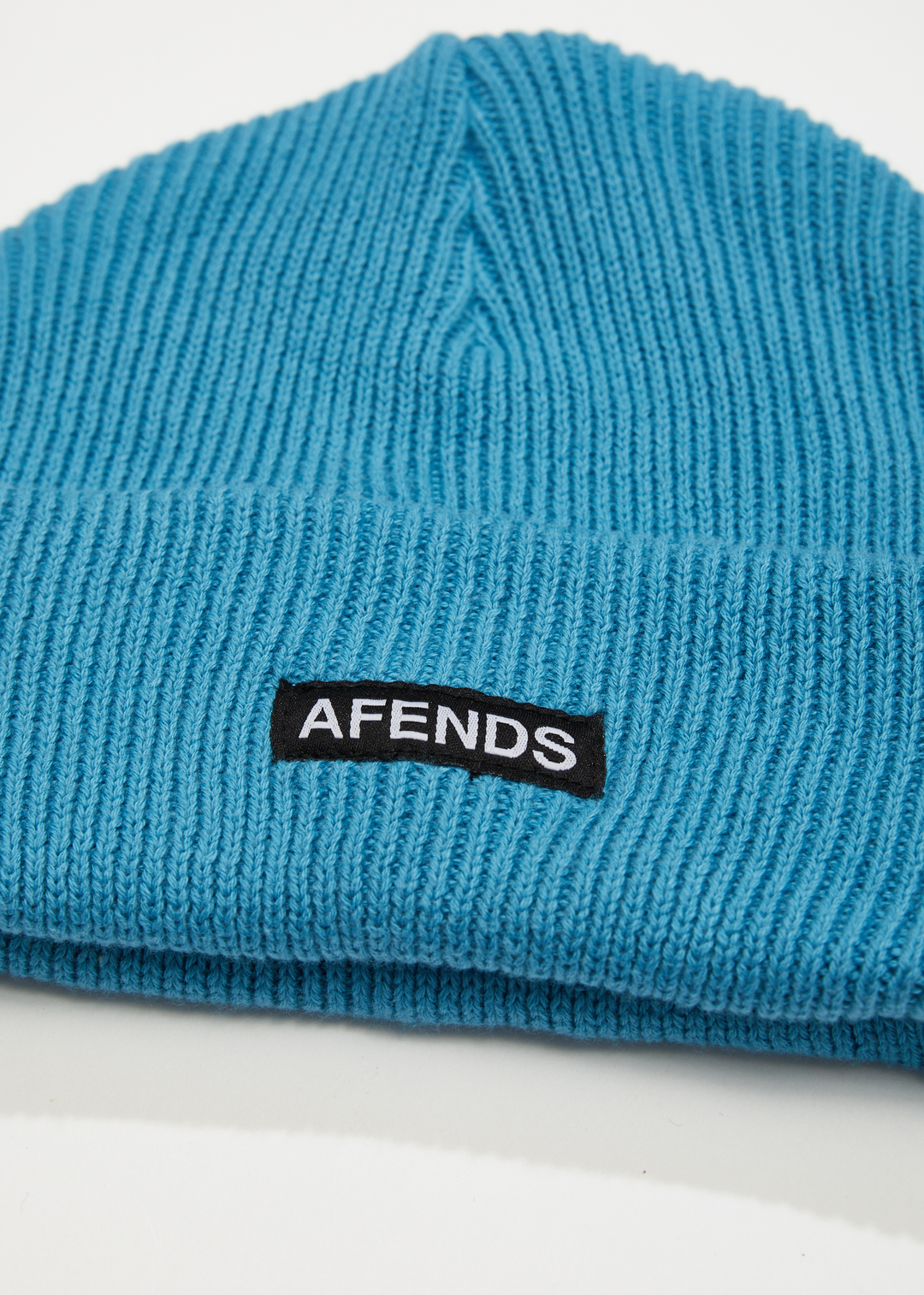 AFENDS Unisex Hometown - Knit Beanie - Dark Teal 