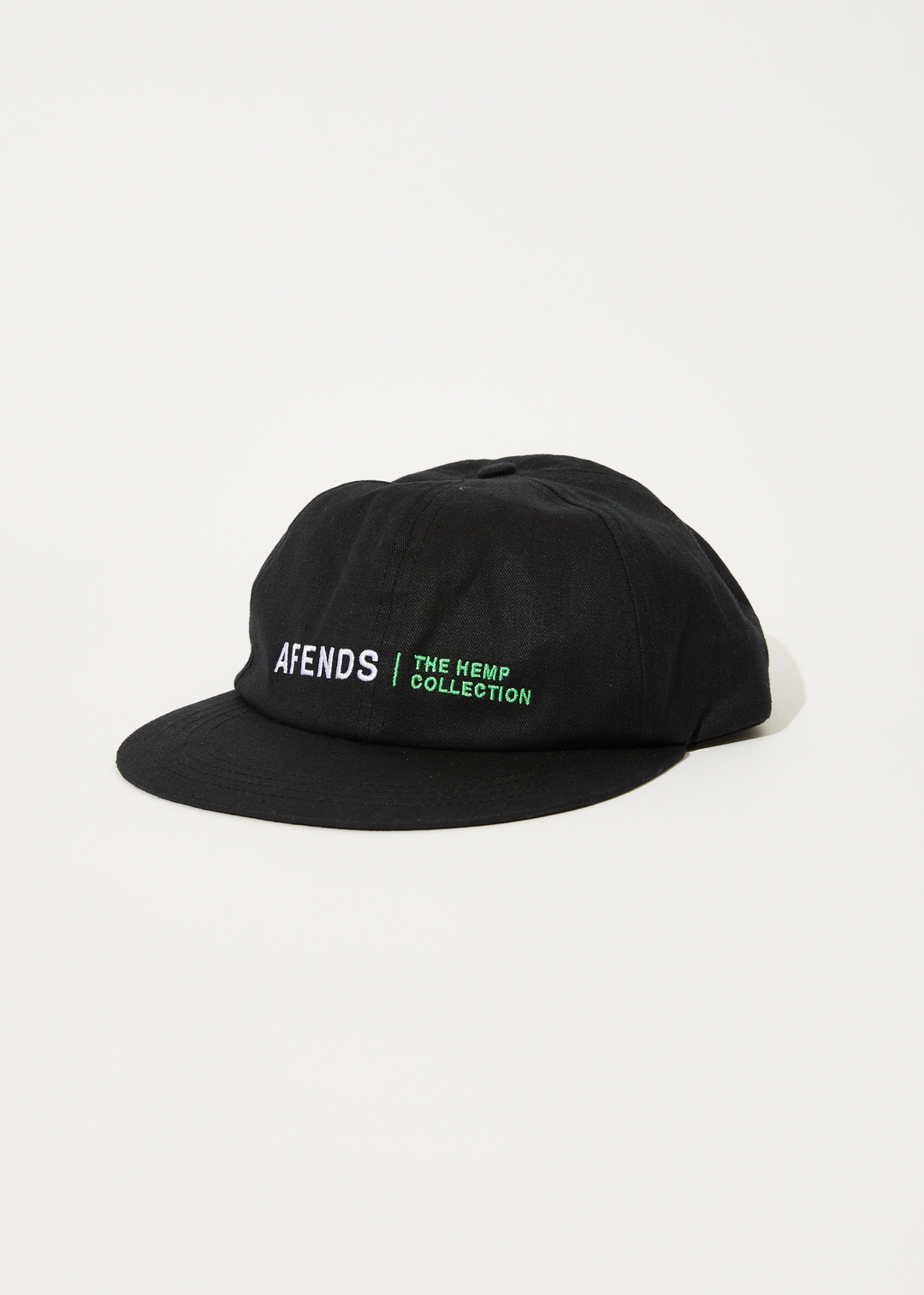 AFENDS Unisex Horizon - 6 Panel Cap - Black 