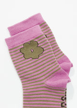 Afends Unisex Lily - Crew Socks - Candy - Afends unisex lily   crew socks   candy 