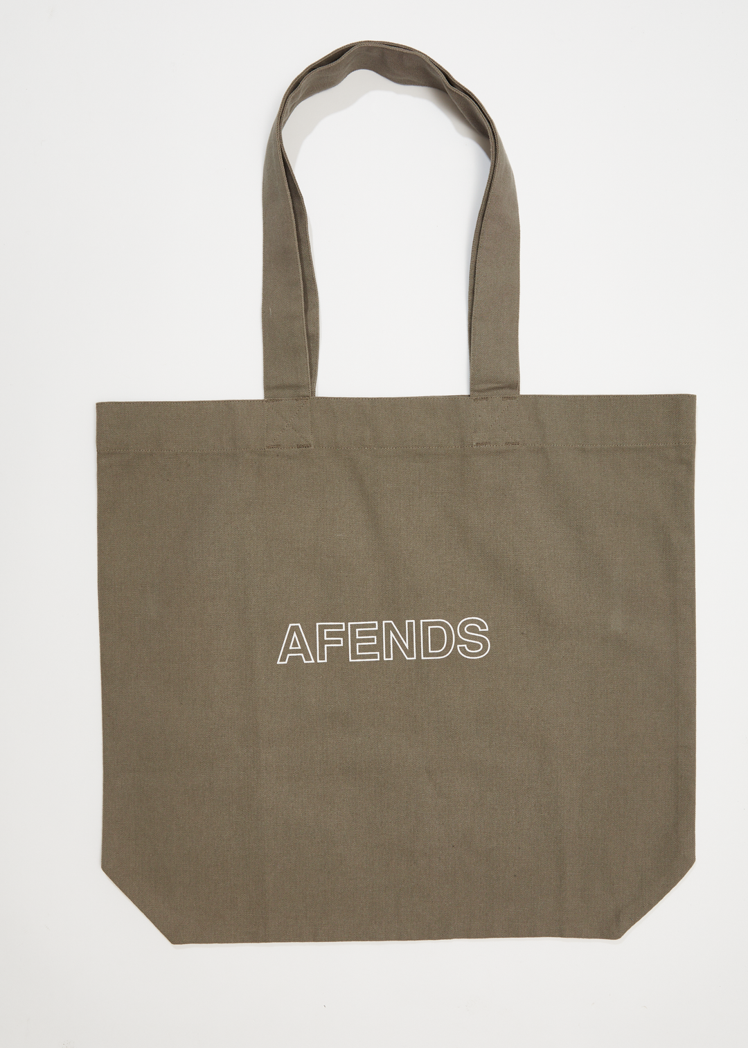 AFENDS Unisex Outline - Tote Bag - Beechwood 