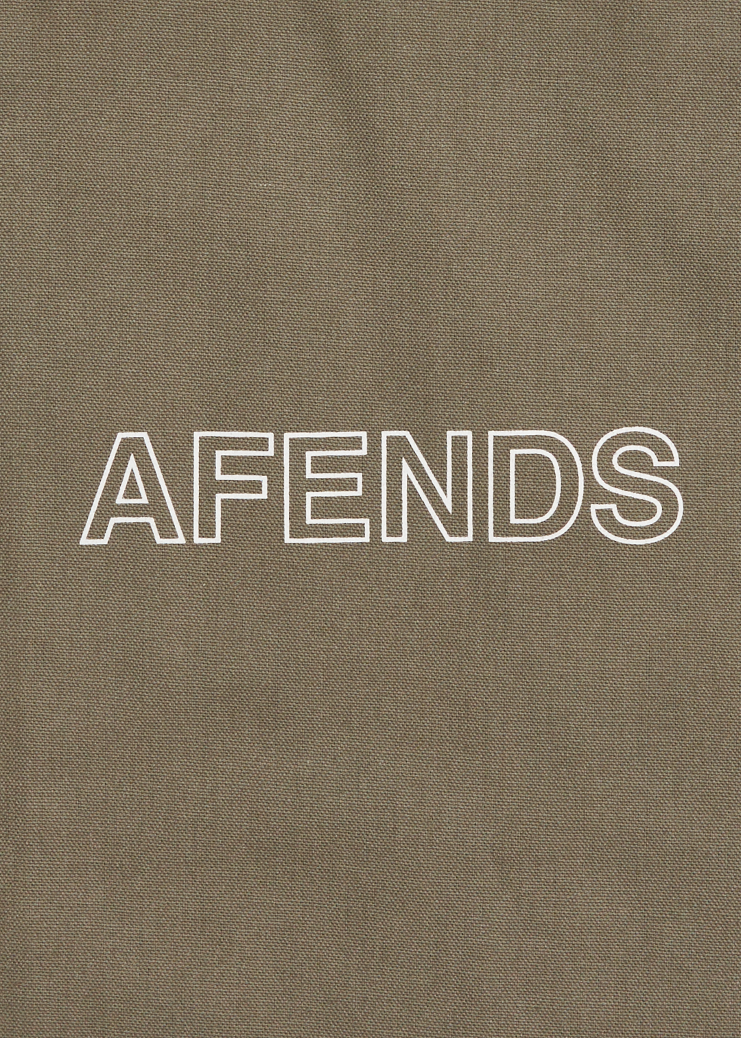 AFENDS Unisex Outline - Tote Bag - Beechwood 