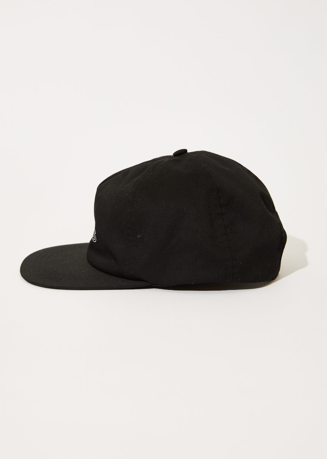 AFENDS Unisex Outline - 5 Panel Cap - Black 