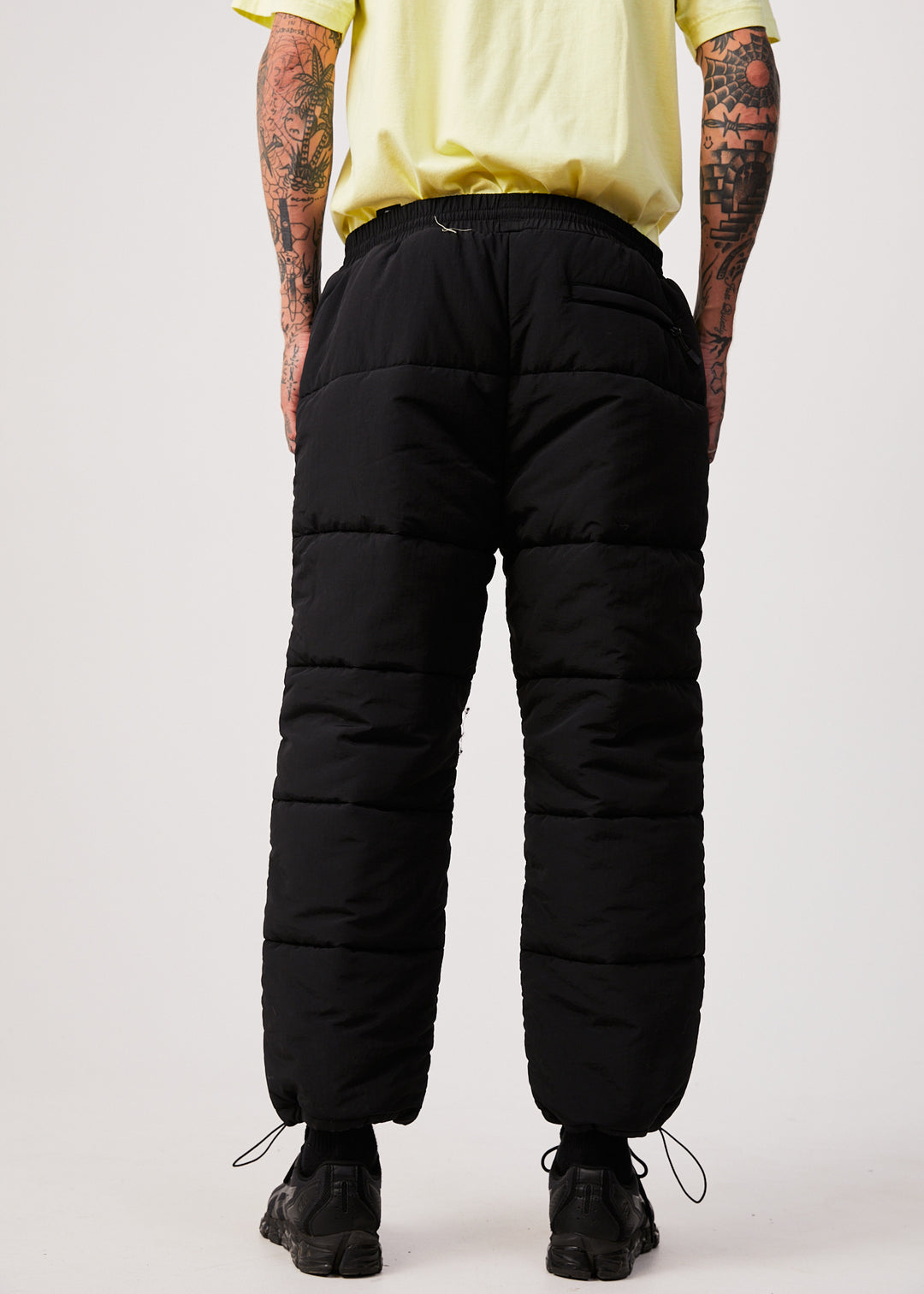 AFENDS Unisex Pala - Unisex Puffer Pants - Black 