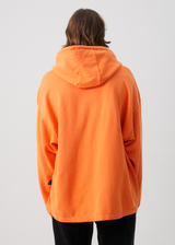 Afends Unisex Return - Unisex Organic Oversized Hoodie - Papaya - Afends unisex return   unisex organic oversized hoodie   papaya 