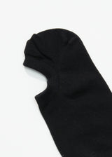 Afends Unisex Revolve - Hemp No Show Socks - Black - Afends unisex revolve   hemp no show socks   black 