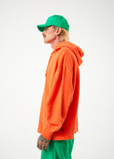 Afends Unisex Sleepy Hollow - Unisex Hemp Graphic Hoodie - Orange - Afends unisex sleepy hollow   unisex hemp graphic hoodie   orange 
