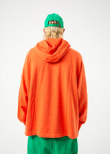 Afends Unisex Sleepy Hollow - Unisex Hemp Graphic Hoodie - Orange - Afends unisex sleepy hollow   unisex hemp graphic hoodie   orange 