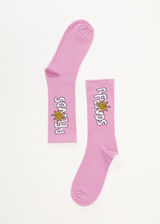 Afends Unisex Sunshine - Crew Socks - Candy - Afends unisex sunshine   crew socks   candy a232672 cdy os