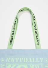 Afends Unisex To Grow - Recycled Oversized Tote Bag - Powder Blue - Afends unisex to grow   recycled oversized tote bag   powder blue 
