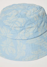 Afends Unisex Underworld - Recycled Puffer Bucket Hat - Powder Blue - Afends unisex underworld   recycled puffer bucket hat   powder blue 