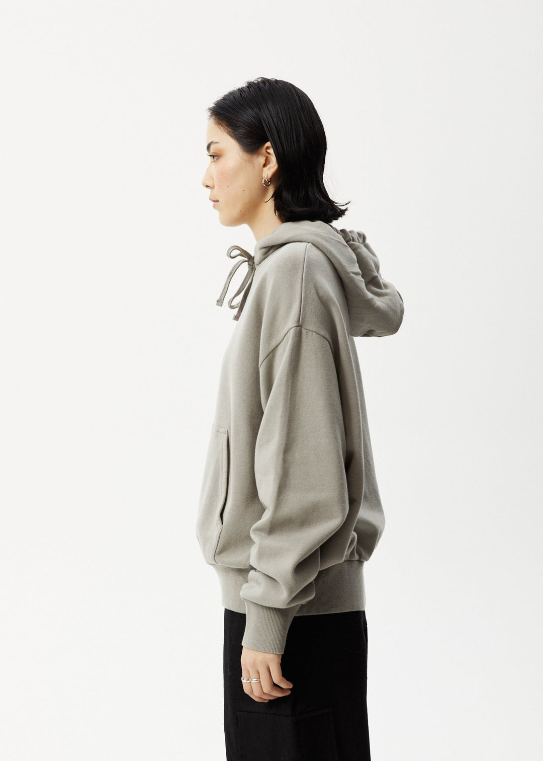 AFENDS Womens Flower - Hoodie - Olive 