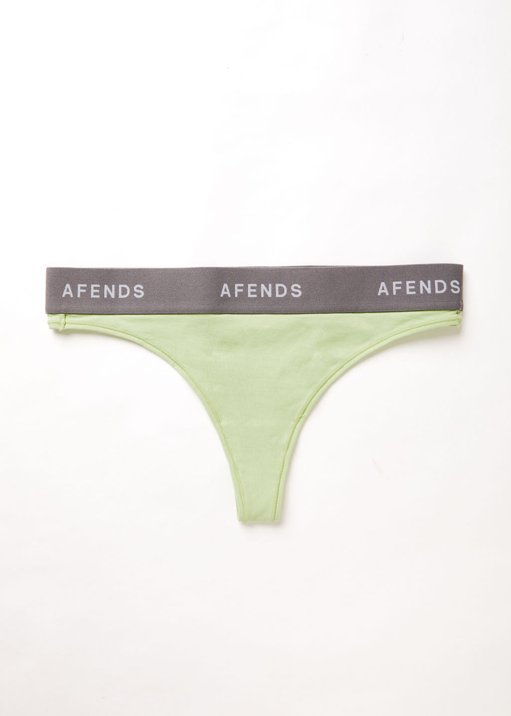 AFENDS Womens Molly - G-String Briefs 3 Pack - Lime Green 