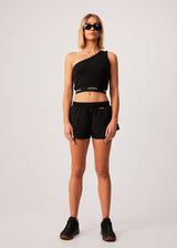 Afends Womens Pala - Recycled Spray Shorts - Black - Afends womens pala   recycled spray shorts   black 