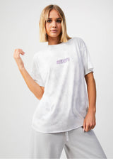 Afends Womens Pearla - Hemp Oversized T-Shirt - Smoke Wash - Afends womens pearla   hemp oversized t shirt   smoke wash 