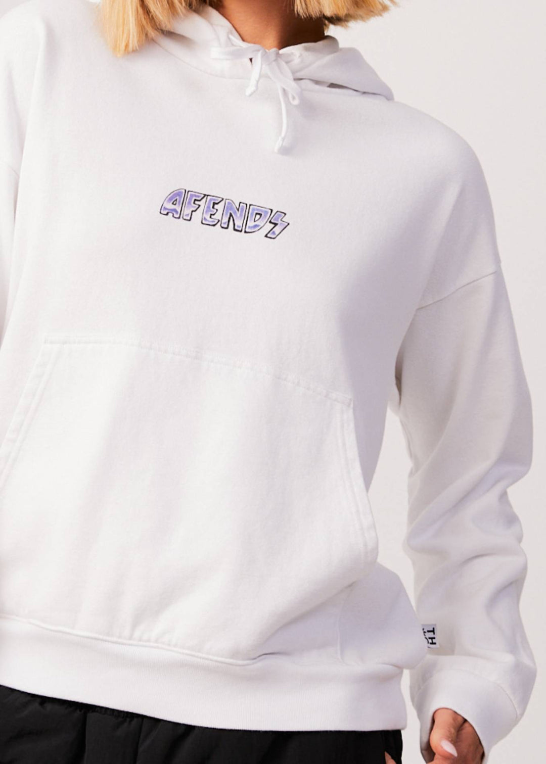 AFENDS Womens Pearly - Hoodie - White 