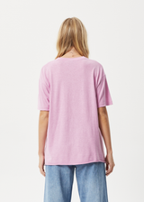 AFENDS Womens Slay - Oversized Tee - Candy - Afends womens slay   oversized tee   candy 
