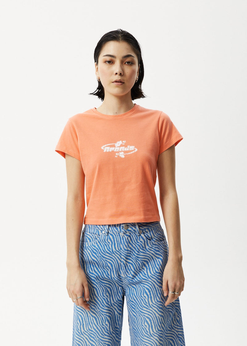 Afends Womens Surf - Baby T-Shirt - Peach