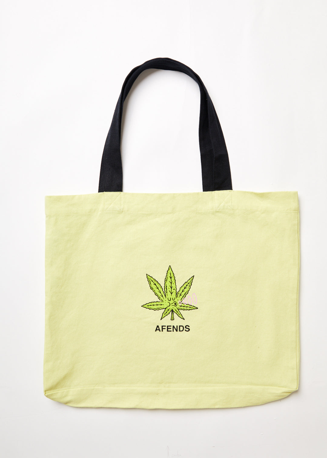 AFENDS Unisex Coasting - Tote Bag - Citron A224642-CRN-OS