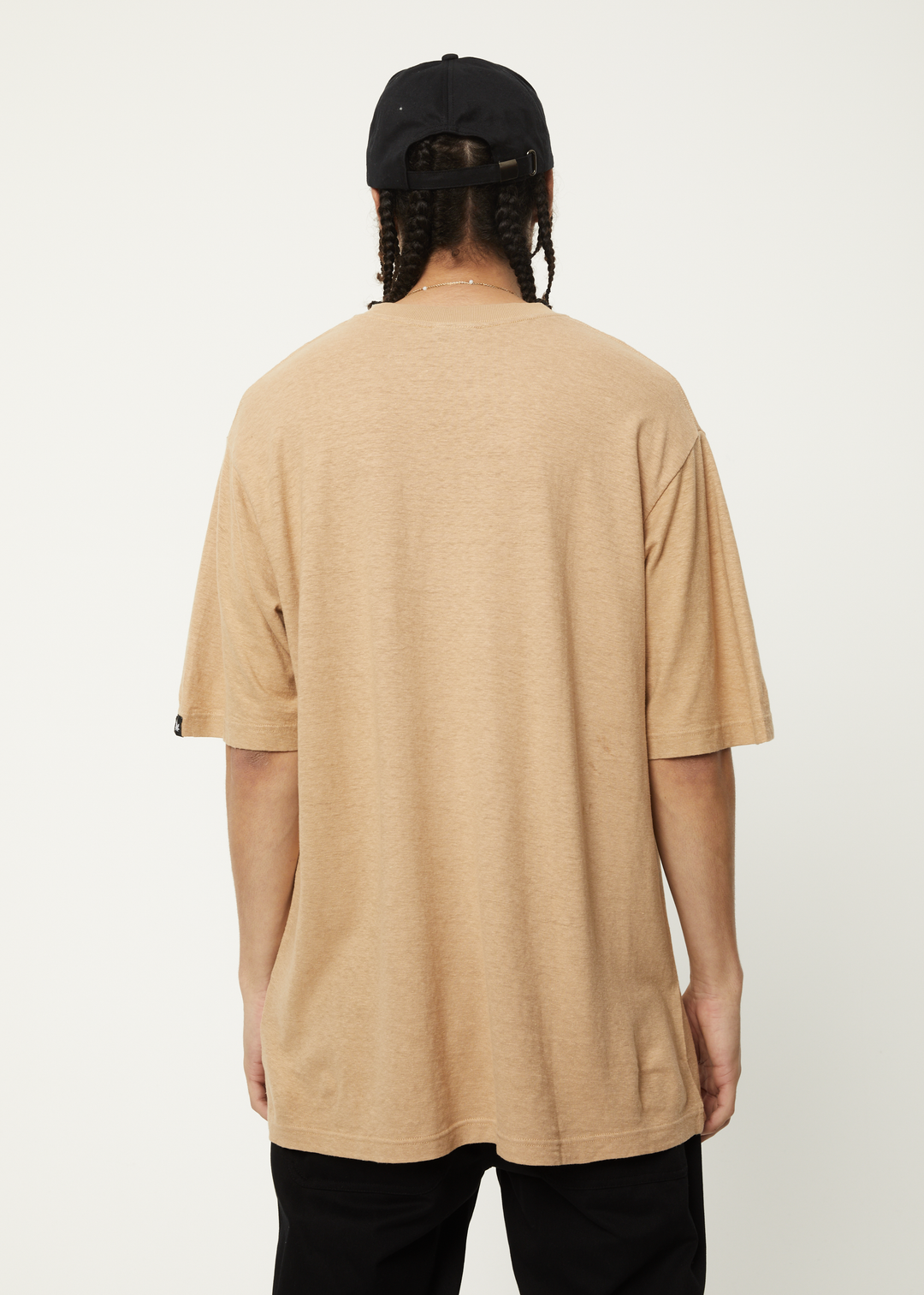 AFENDS Mens Classic - Retro Tee - Tan 