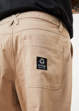 Afends Mens Ninety Twos - Recycled Chino Pants - Bone - Afends mens ninety twos   recycled chino pants   bone 