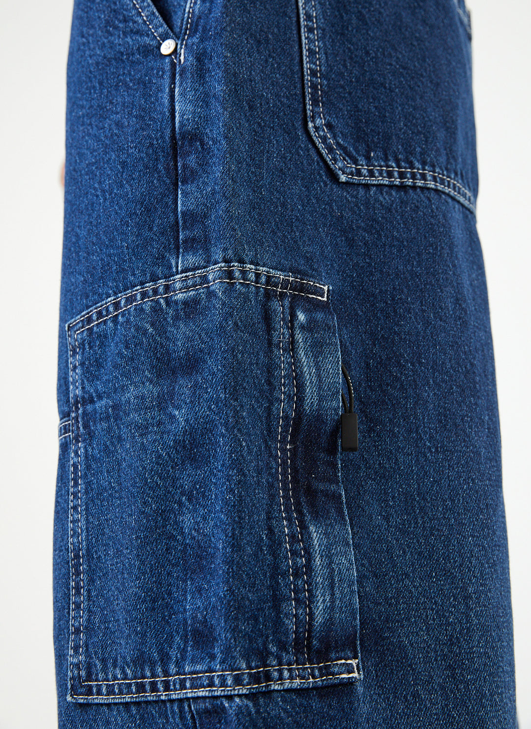 AFENDS Mens Richmond - Denim Baggy Carpenter Jeans - Original Rinse 