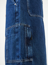 Afends Mens Richmond - Hemp Denim Baggy Workwear Jeans - Original Rinse - Afends mens richmond   hemp denim baggy workwear jeans   original rinse 