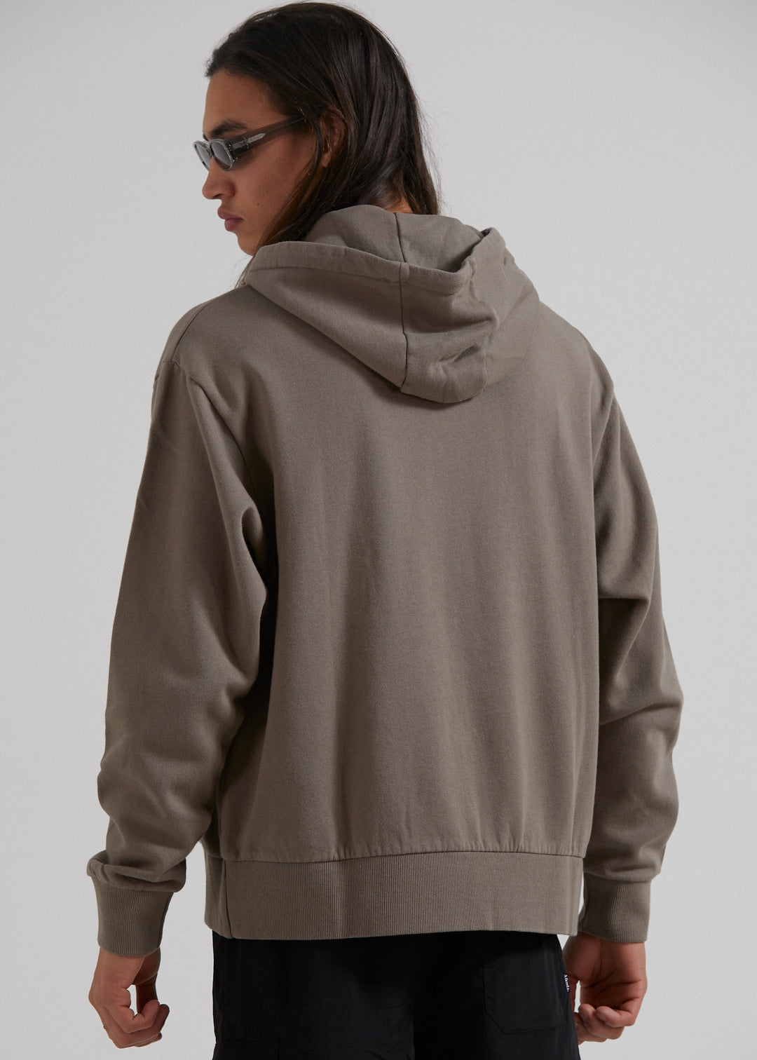 AFENDS Mens Credits - Hoodie - Beechwood 