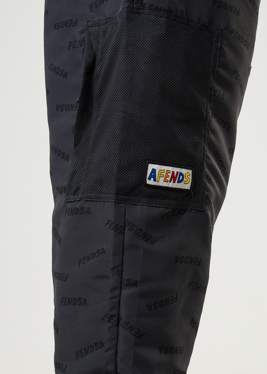 AFENDS Mens Fendsa - Spray Pants - Charcoal 