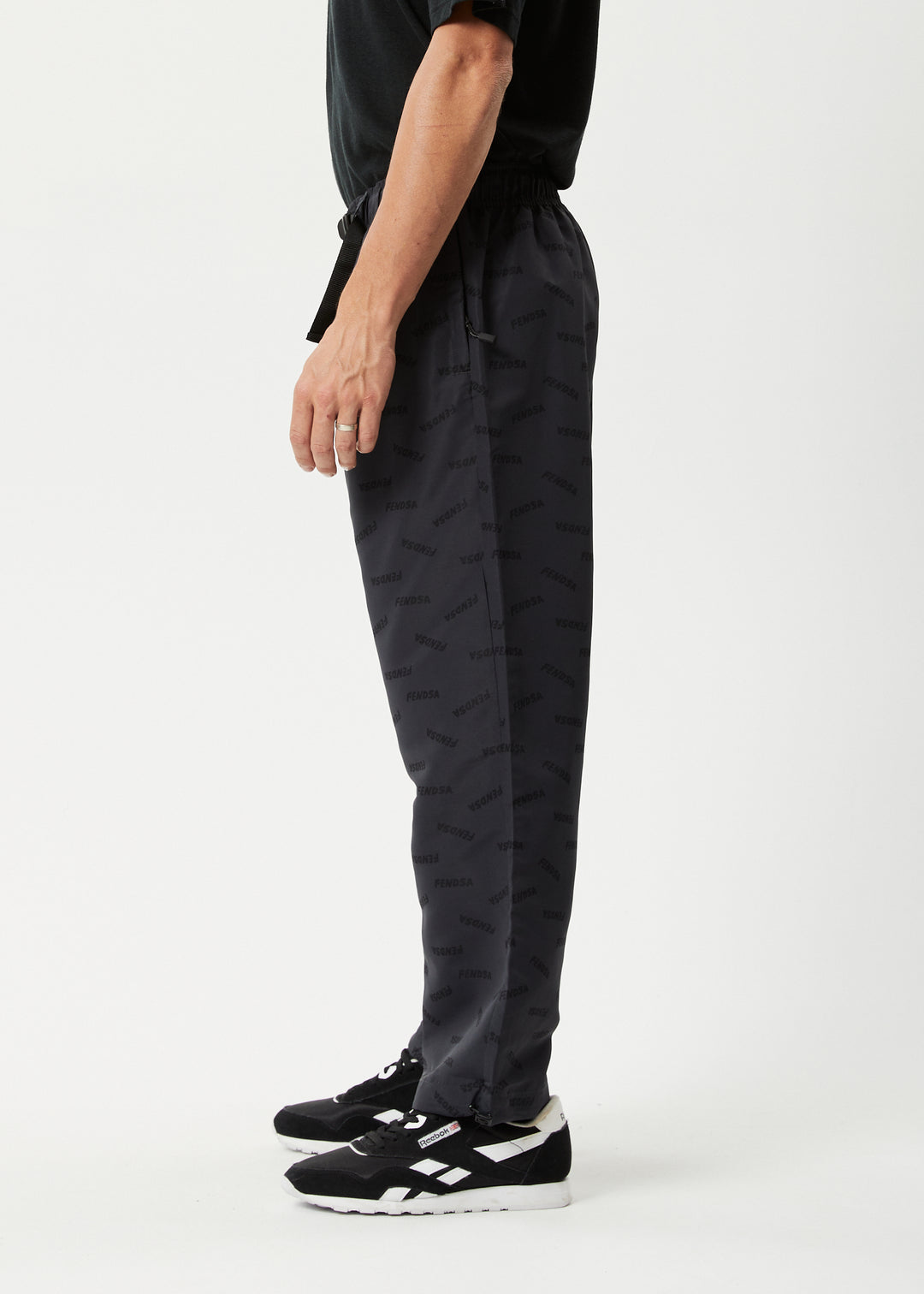 AFENDS Mens Fendsa - Spray Pants - Charcoal 