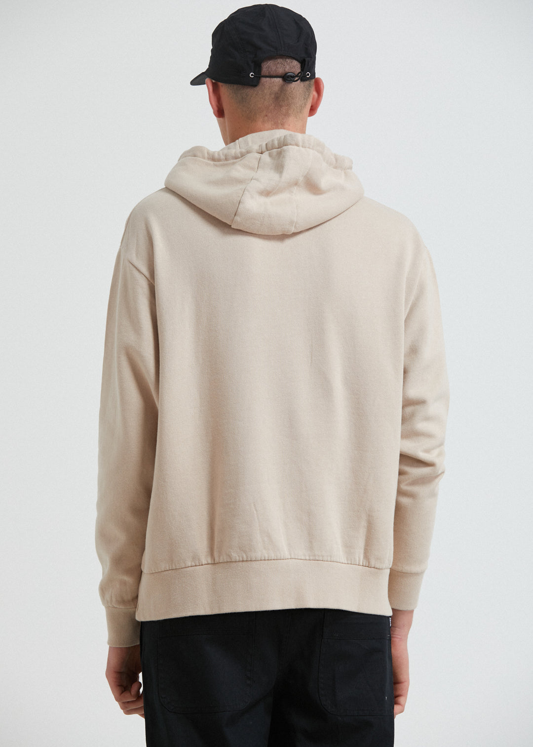 AFENDS Mens Machine - Hoodie - Bone 