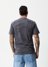 Afends Mens Natural Technology - Hemp Retro Graphic T-Shirt - Black - Afends mens natural technology   hemp retro graphic t shirt   black 