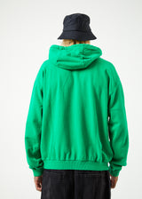 Afends Mens Caught In The Wild - Recycled Graphic Hoodie - Forest - Afends mens caught in the wild   recycled graphic hoodie   forest 