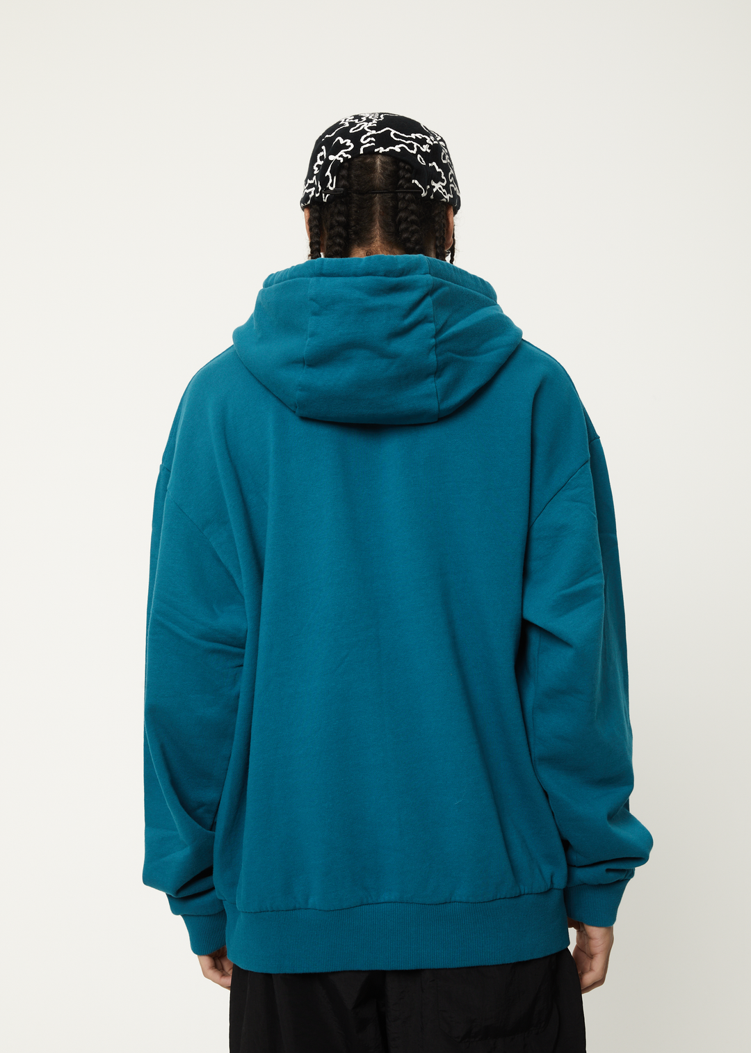 AFENDS Mens Earthling - Hoodie - Azure 