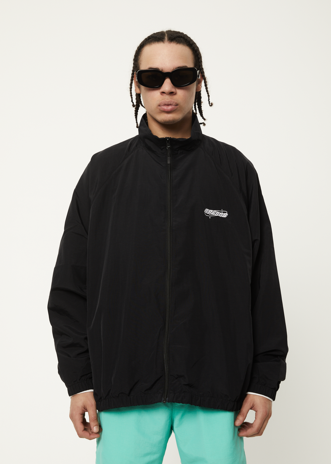 AFENDS Mens Eternal - Spray Jacket - Black 