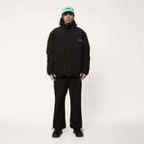 Afends Mens Floodlights - Recycled Spray Jacket - Black - Afends mens floodlights   recycled spray jacket   black m231581 blk xs