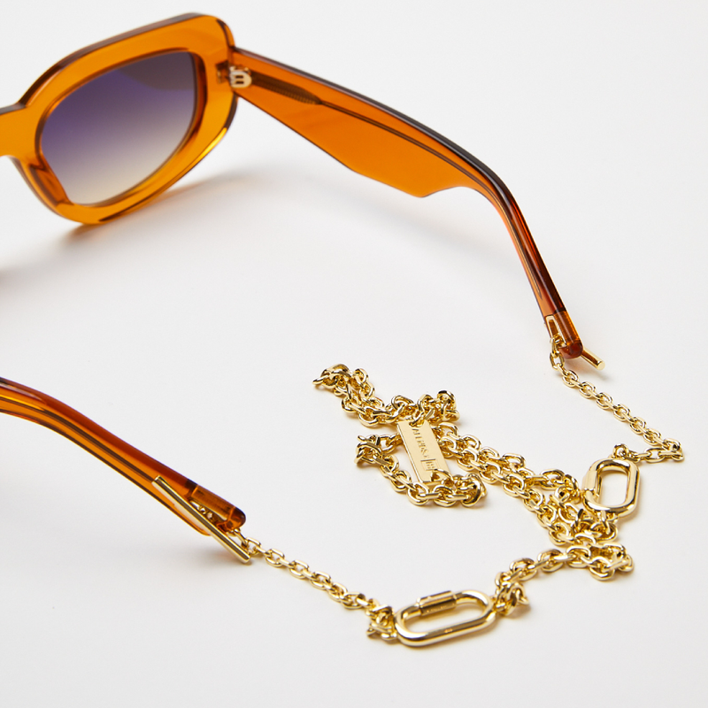Afends Unisex Afends x F+H - Sunglasses Chain - 18K Gold Plating