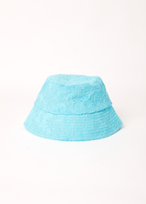 Afends Unisex Moon - Hemp Terry Bucket Hat - Blue Daisy - Afends unisex moon   hemp terry bucket hat   blue daisy 
