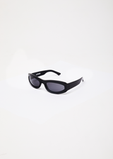 Afends Unisex Platinum J - Sunglasses - Gloss Black - Afends unisex platinum j   sunglasses   gloss black 