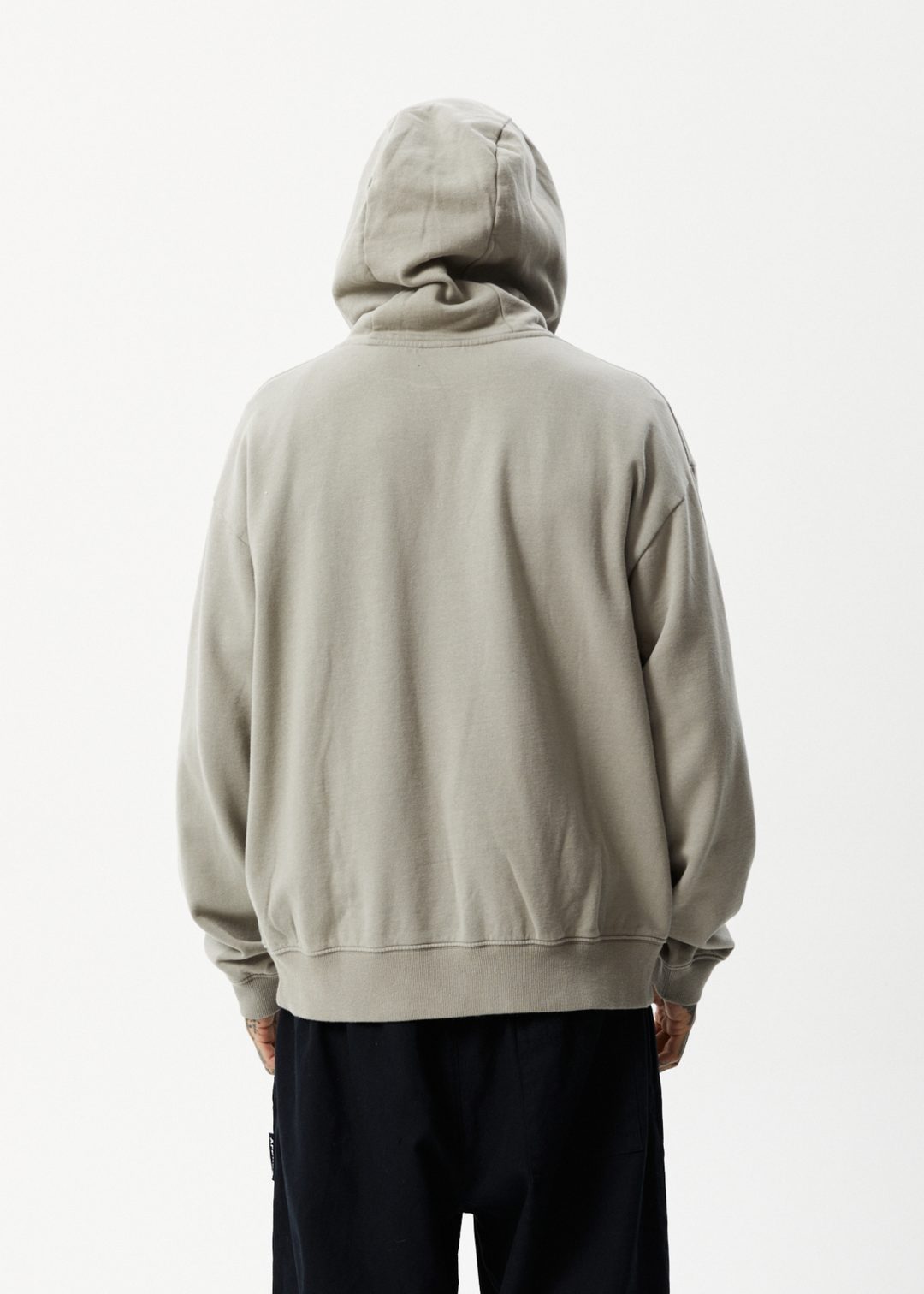 AFENDS Mens Sunshine - Graphic Hoodie - Olive 