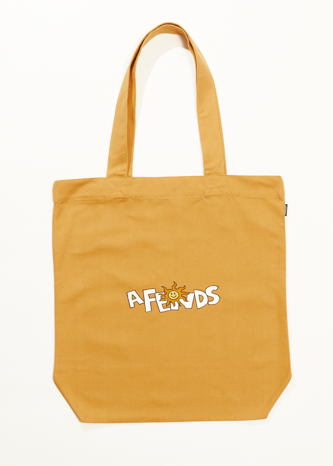 AFENDS Unisex Sunshine - Tote Bag - Mustard 