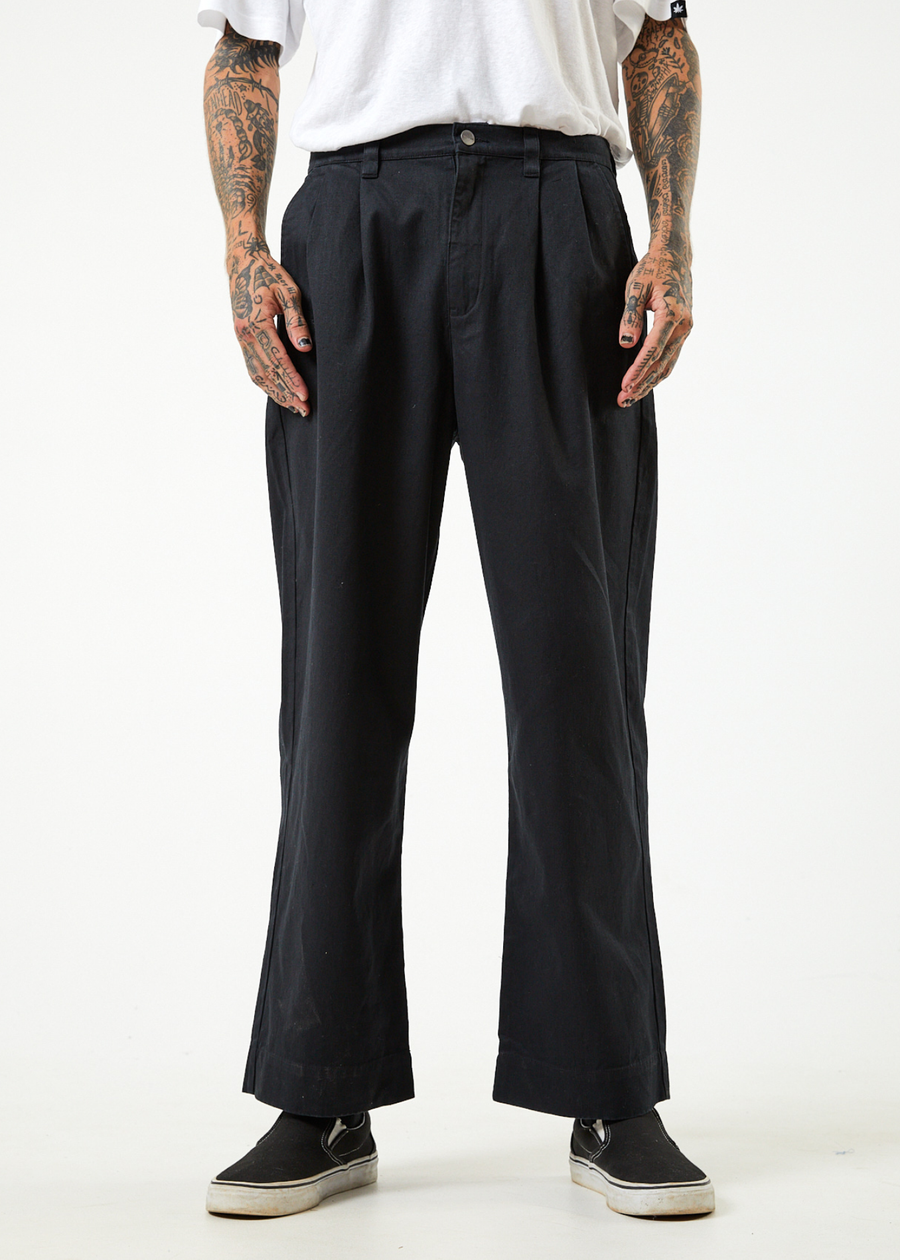 Amazon.com: Men's Loose Casual Pants Solid Color Wide Leg Pants Formal  Business Design Suit Pants Trousers Black S : Clothing, Shoes & Jewelry