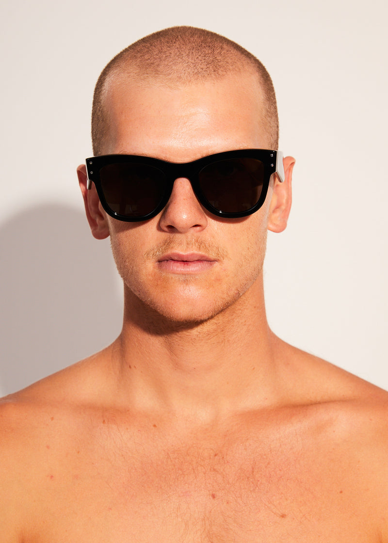 Afends Unisex Premium OG - Sunglasses - Gloss Black