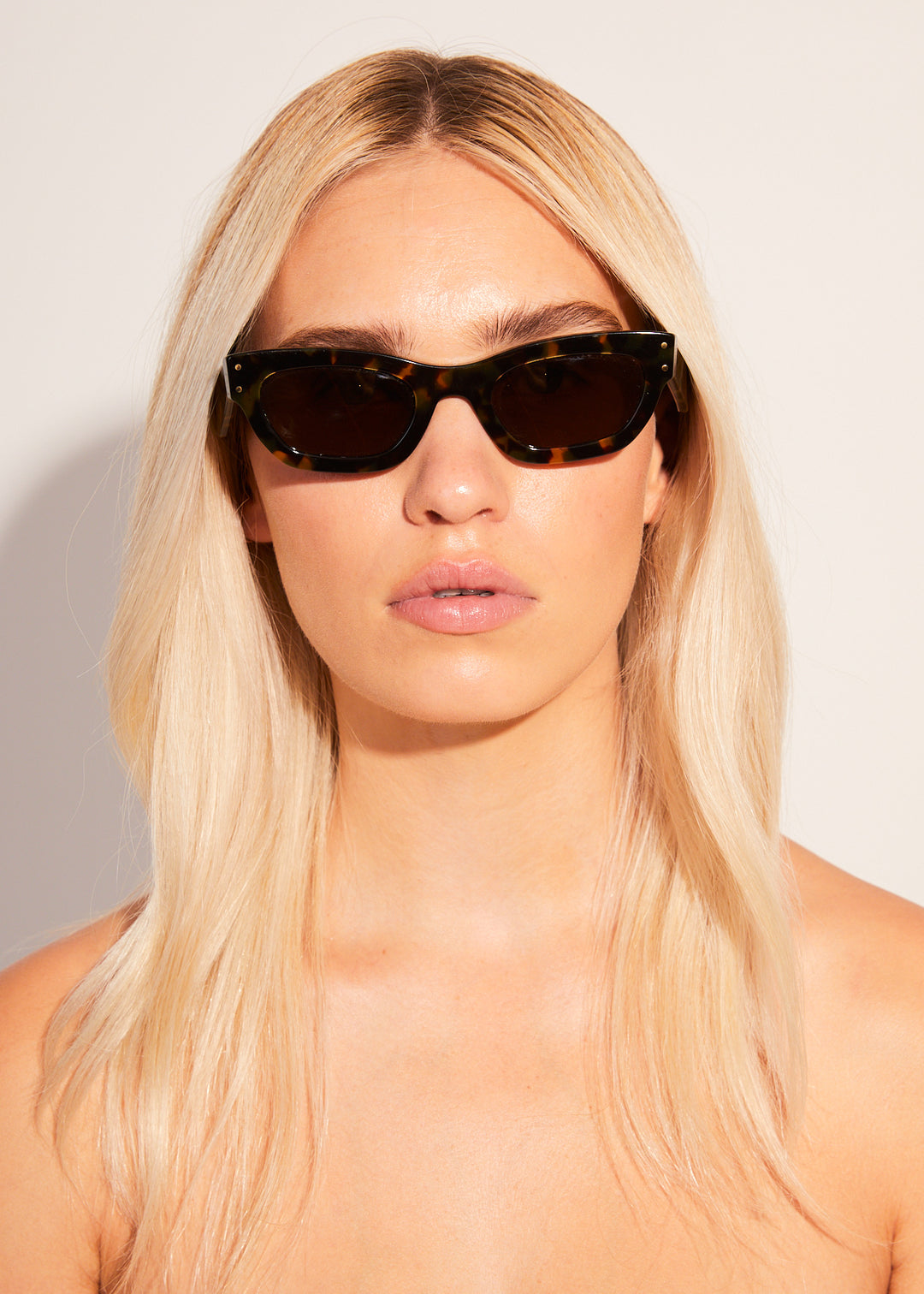 AFENDS Unisex Clementine - Sunglasses - Brown Shell 